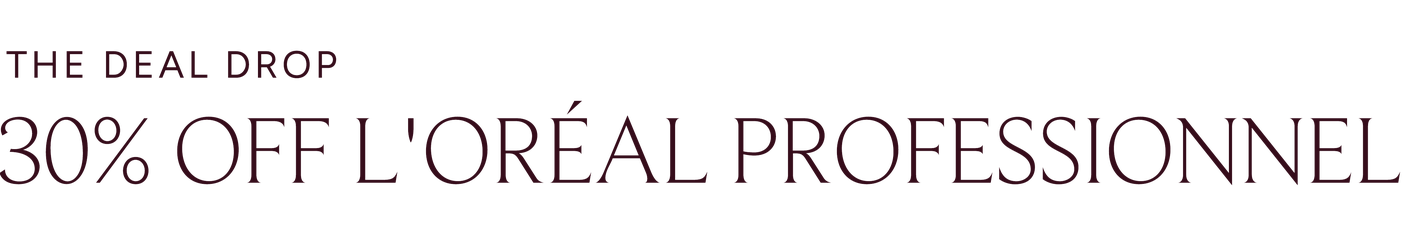 30% Off L'Oréal Professionnel