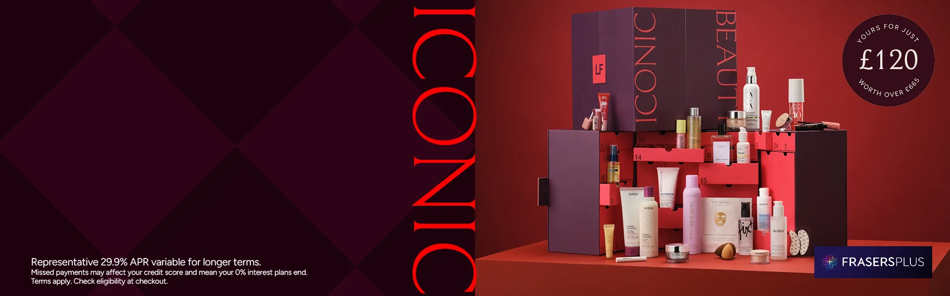 THE LOOKFANTASTIC BEAUTY ADVENT CALENDAR